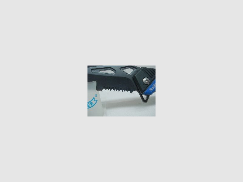 S&W Rescue Taschenmesser - blau/schwarz Klinge:8,5 cm
