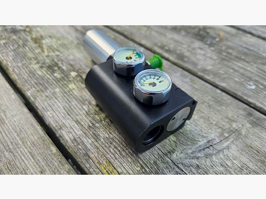 Snowpeak/AirmaX PP750 - Z Valve Ventil PCP Regulator zum Anschluss von Druckluftflaschen