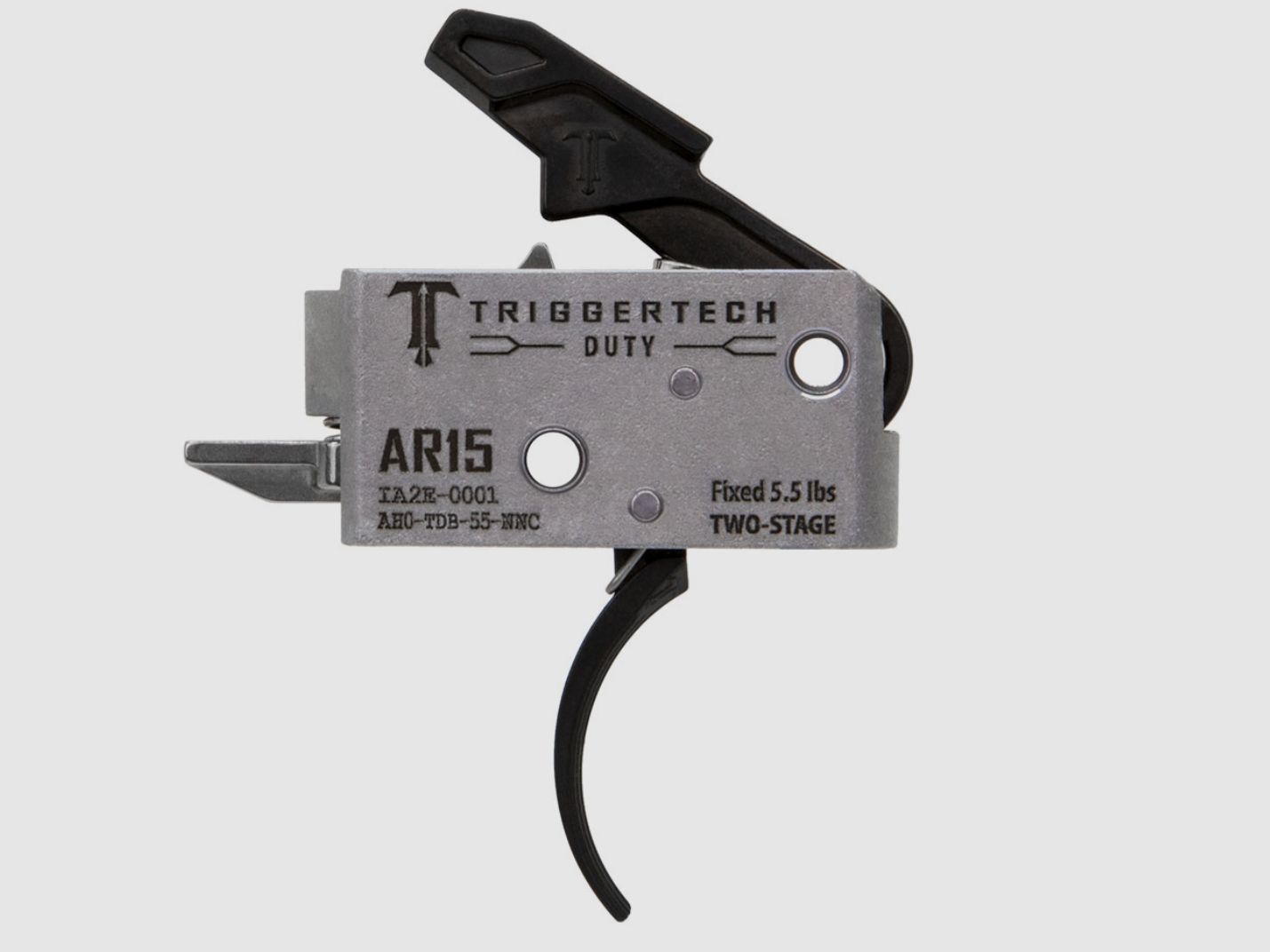TRIGGERTECH - AR-15 - Grilletto di servizio - Due stadi 5.5lbs (2.500g)