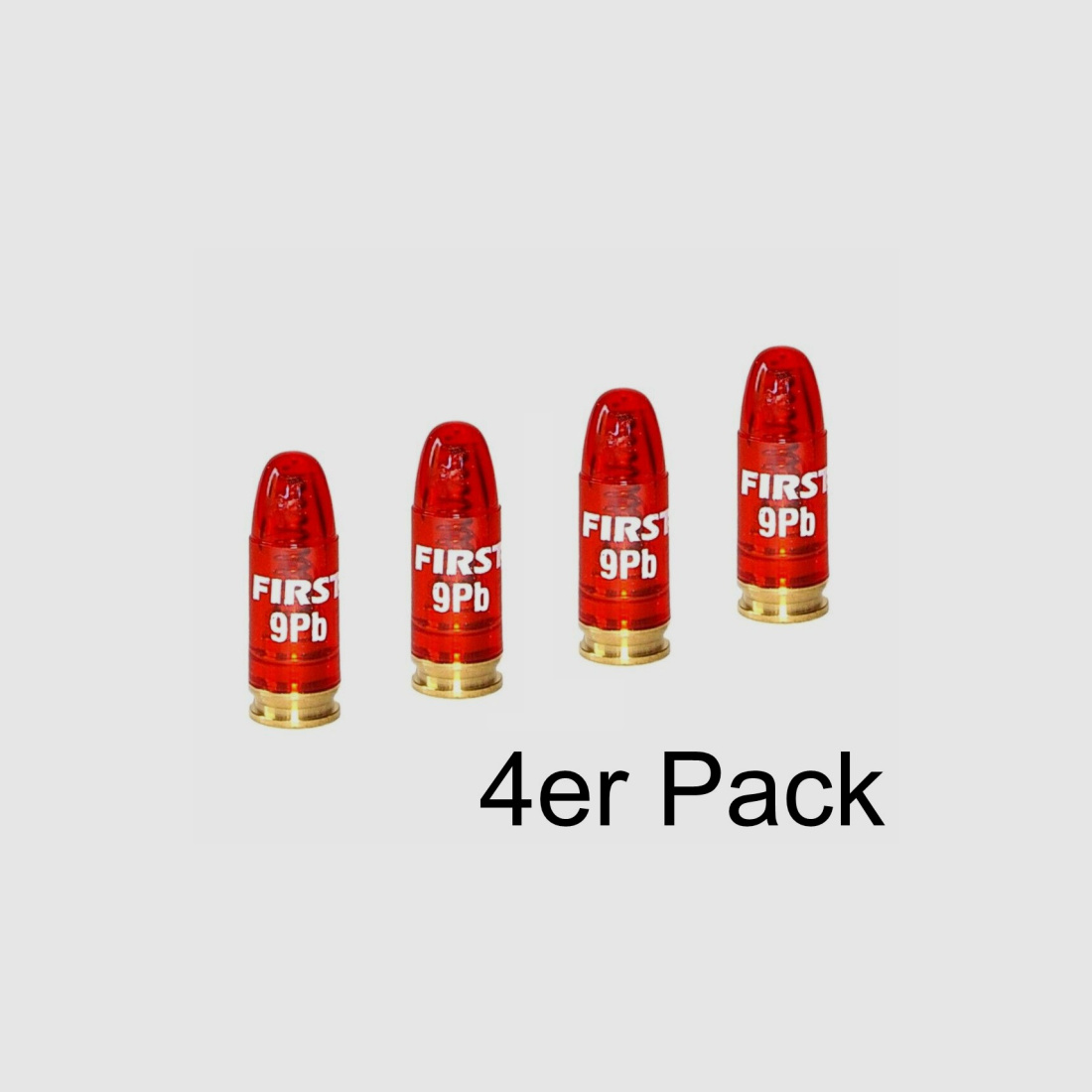 4er 9 Para, 9 Parabellum, 9 Luger, 9x19mm Pufferpatronen!!!        ->TOP Angebot!!!<-