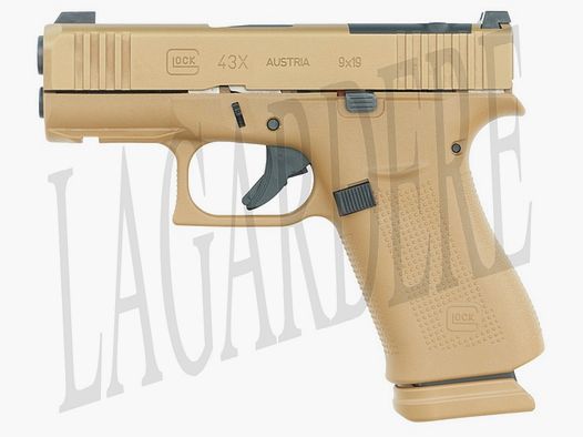 GLOCK 43X FS MOSK COYOTE (PISTOOL)