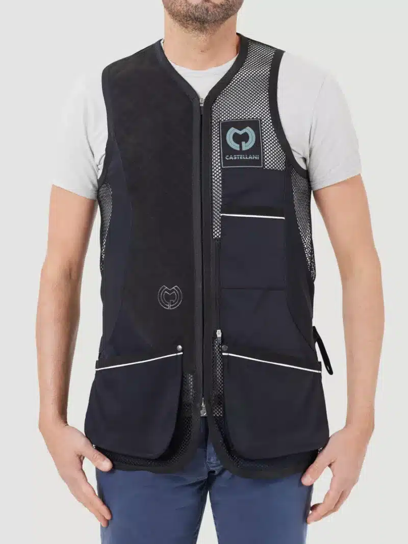 Castellani Rio Evolution gilet de trap noir