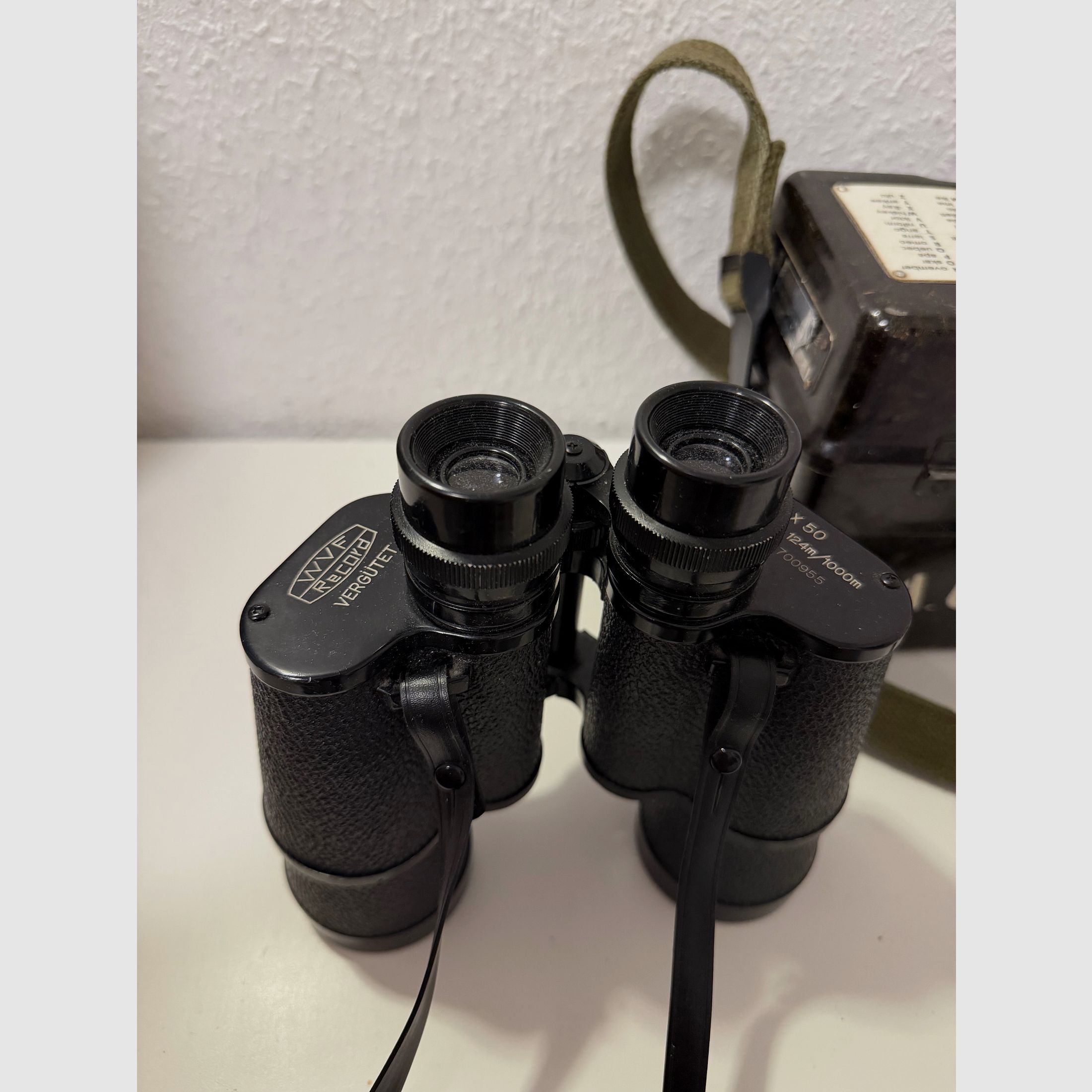 Vintage Fernglas WVF Record Sammlerzustand 