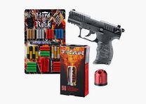 Pistolet startowy Zestaw Nowy Rok 1