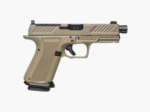 Shadow Systems Pistole MR920 Combat OR, FDE 9mmLuger, 4" Lauf geflutet, Tritium, 15+1