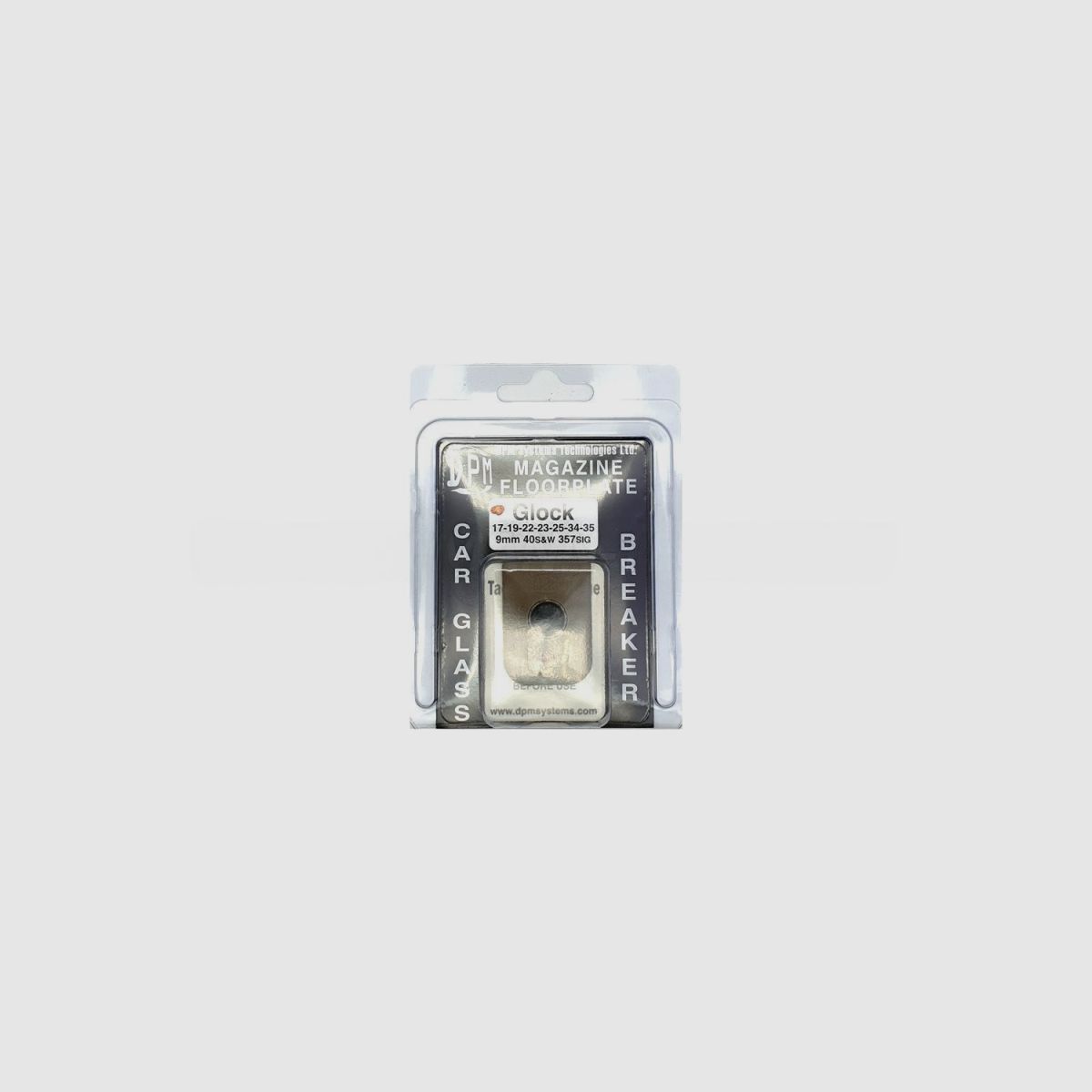 DPM MFPD-GL-1 Magazinbodenplatte mit Glasbrecher für GLOCK 9mm-.40S&W-357Sig Polymer Desert Tan, Bild 3 von 3