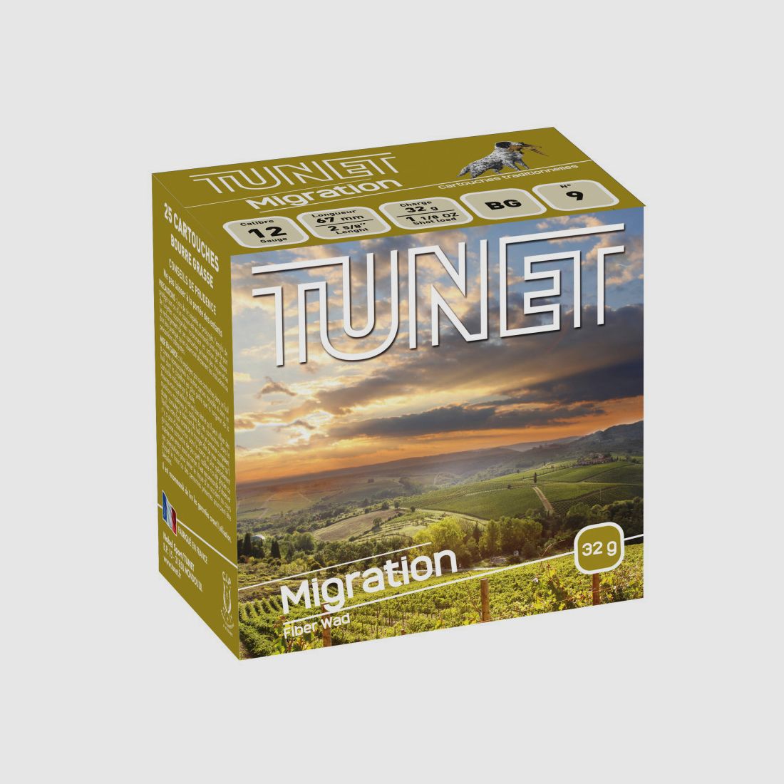 TUNET MIGRATION CAL 12 N-8 BG 32G X25, image 1 sur 3