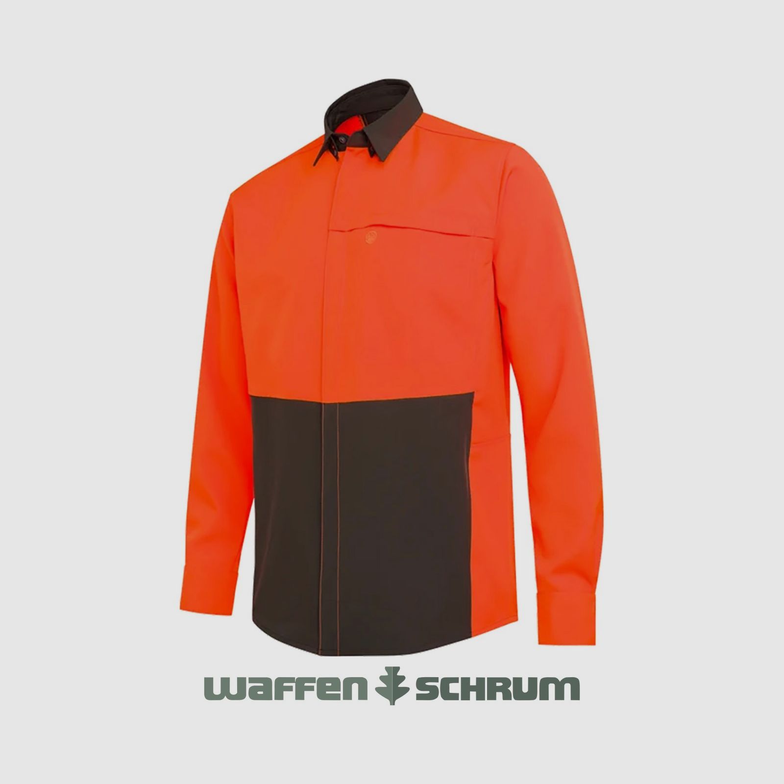 Beretta Thorn Shirt Brown Bark & Orange