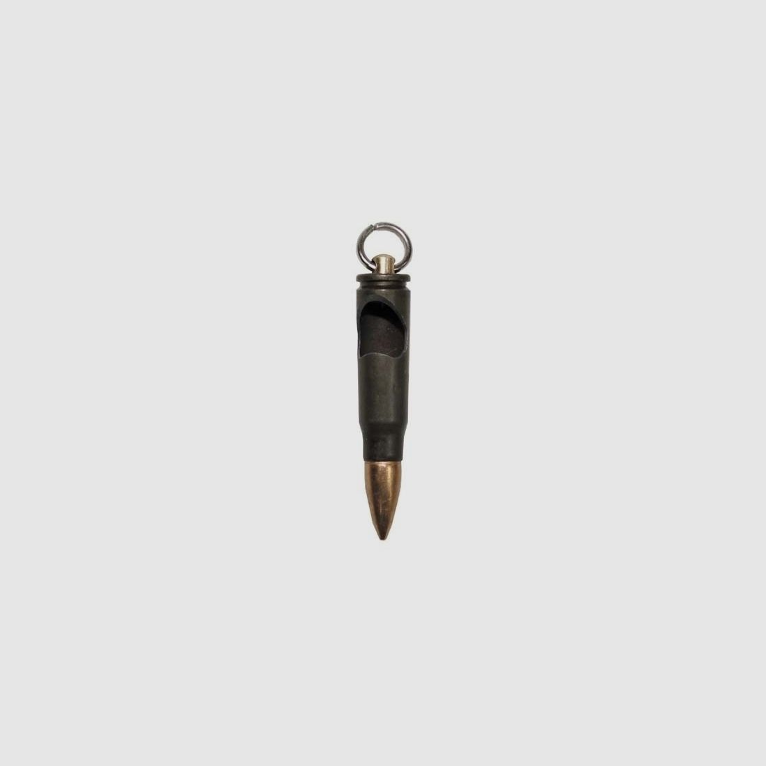 Anhnger-Patrone, "AK-47", Messing, mit Flaschenffner