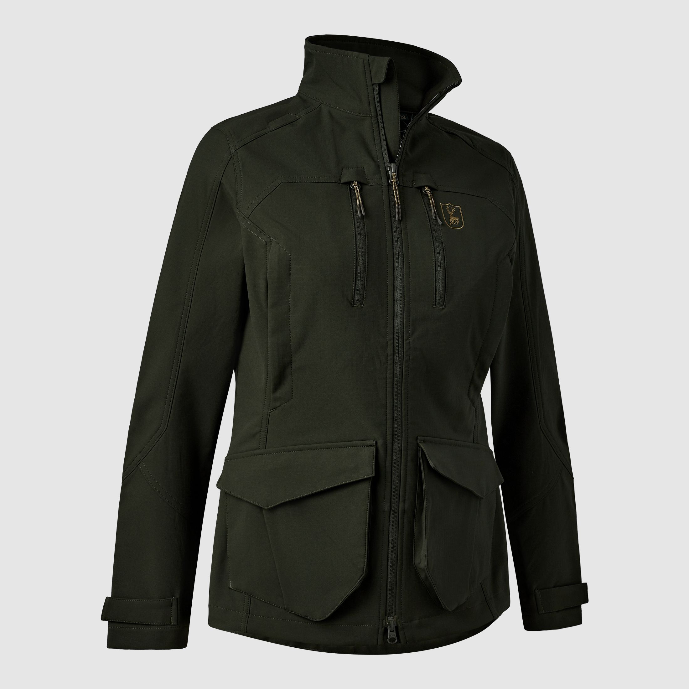 Lady Climate Jacke mit 37.5® Technology - Forest Ember – Kleidergröße Damen: 34