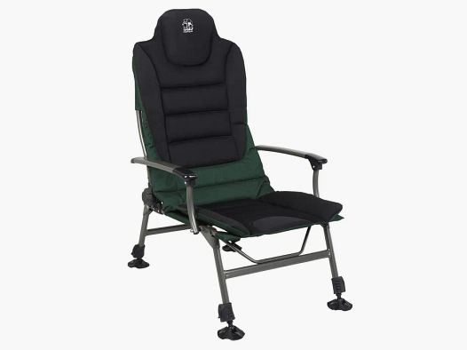 Behr Angler- und Outdoorstuhl Trendex® High Back - mit hoher Lehne - bis 130kg - mit 4 Teleskopfüßen