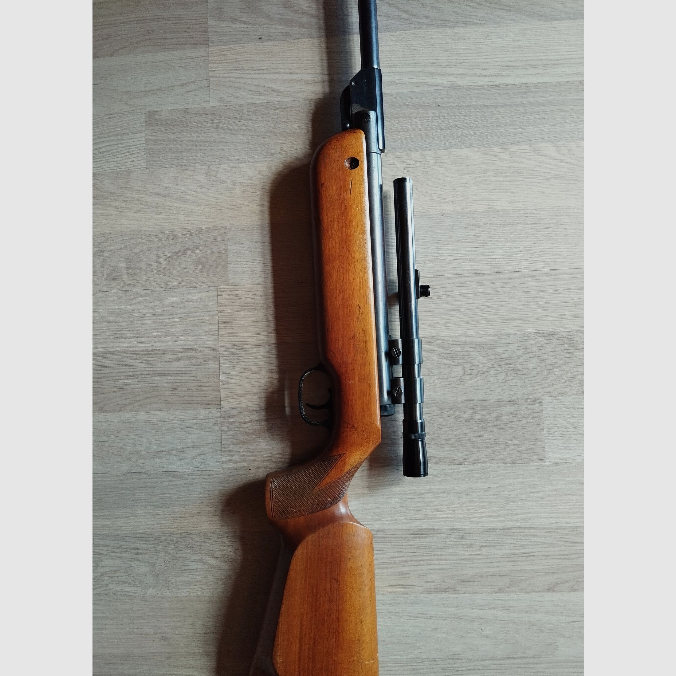 rzadkie klasyczne wiatrówka LG 4,5 z lunetą model 55