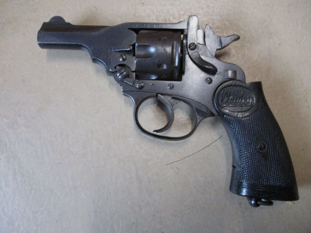 Revolver Webley 3" mit Sicherung .38 S&W MK IV