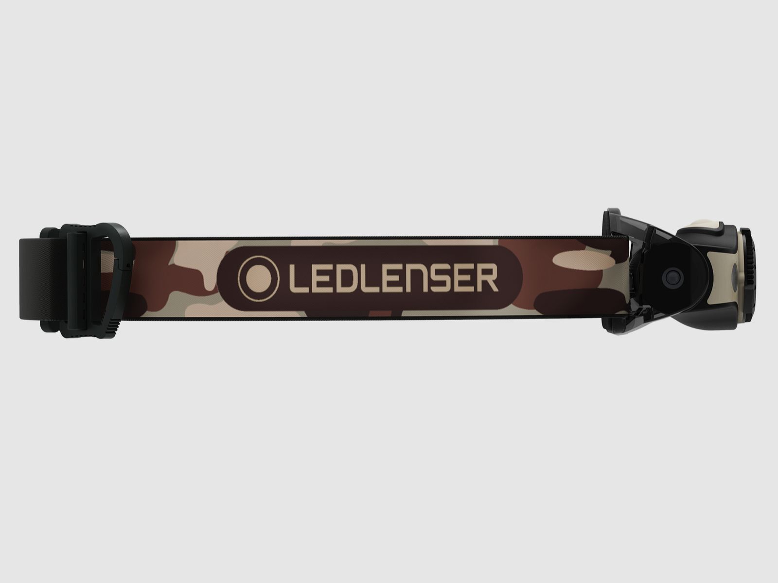 Ledlenser 502152 LED Kopflampe MH4 400 Lumen Rotlicht aufladbar Schwarz Sand Tarn