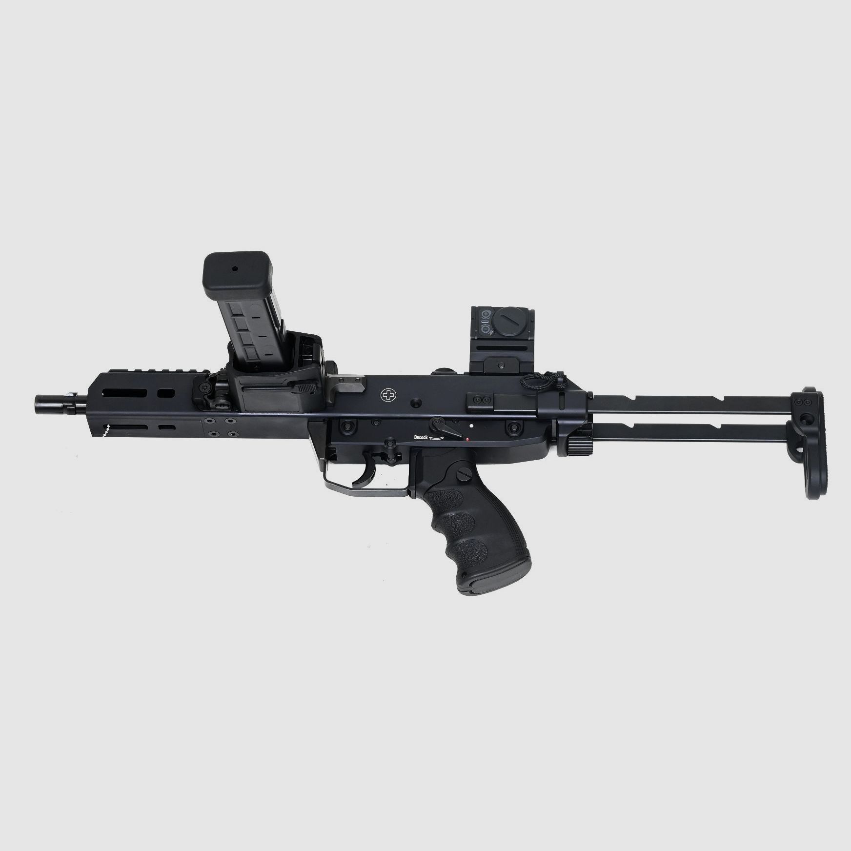SL Gewehr B&T KH9S, Schwarz, 9×19, 25 Schuss B&T Mag., Aimpoint Acro P-2, Bild 2 von 2