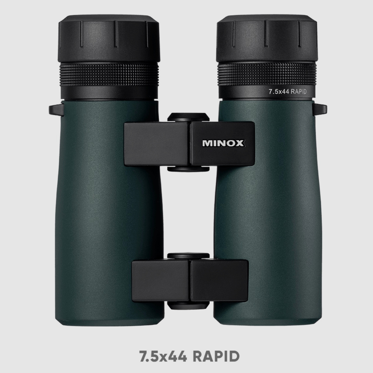 MINOX 7.5x44 RAPID binoculars with case and carrying strap