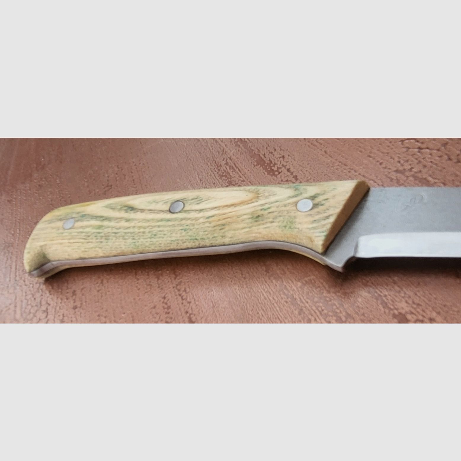 Selbstgebautes einfaches Outdoormesser, Einzelstück