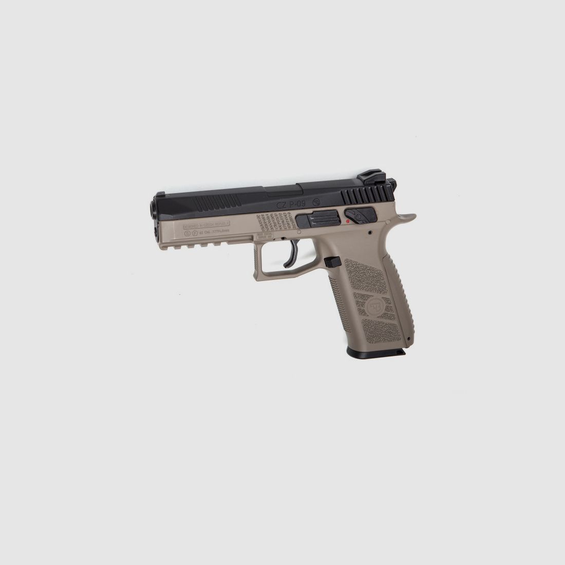 Pistole CO2 ASG CZ P-09 Duty DT FDE DUA Blowback, Bild 1 von 3