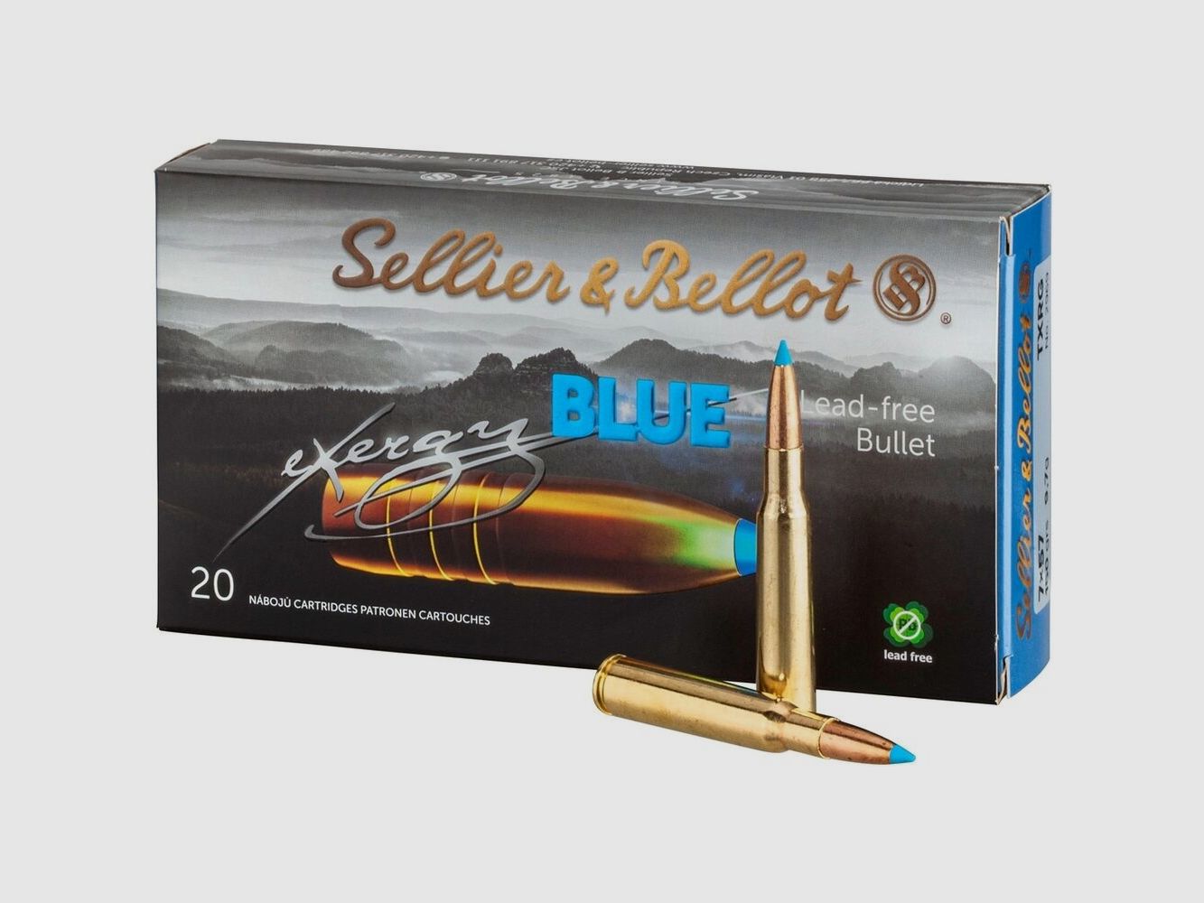 Sellier & Bellot	 TXRG blue 9,7g / 150grs 7x57