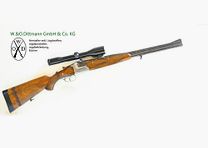 Merkel double-barreled rifle Mod. Kontrabock - 5.6x52 and R-16/70