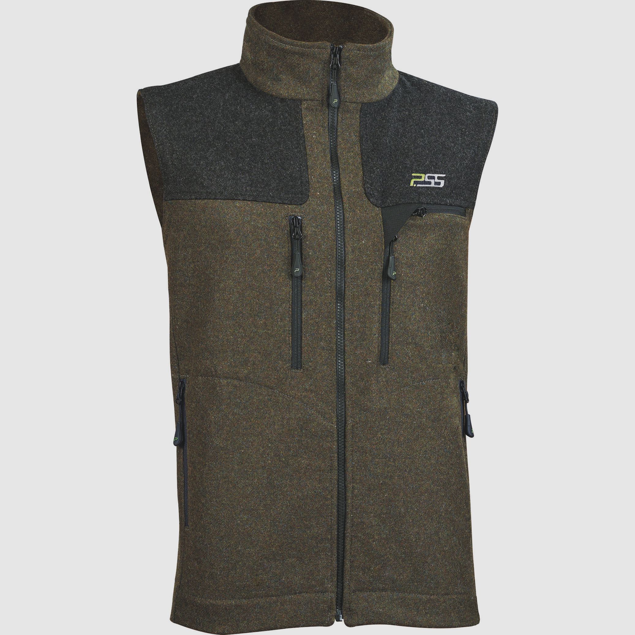 PSS x-treme gilet in loden