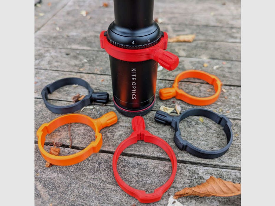 For Kite K4: Quick adjustment lever for enlargement setting