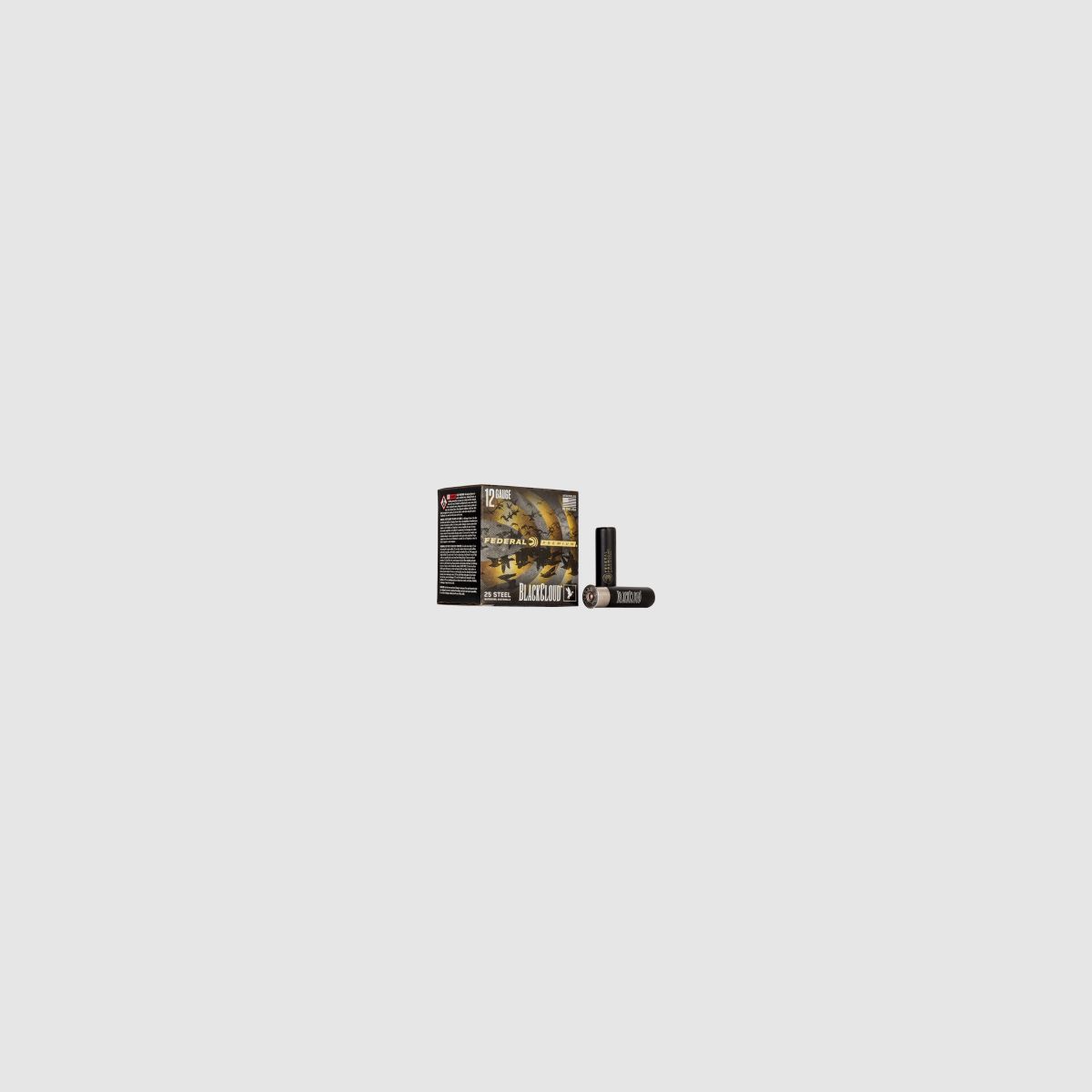 Federal Black Cloud Cartridge C/12/89 43G STEEL PB 2, image 1 of 6