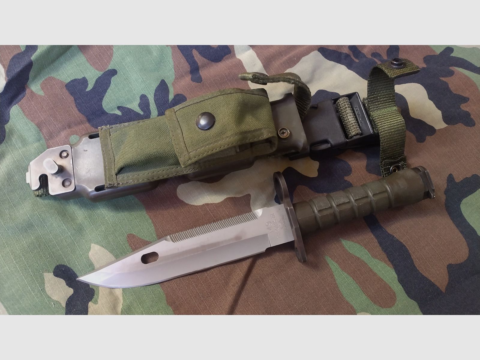 ORIGINAL M9 Phrobis III Bajonett US Army Bayonet