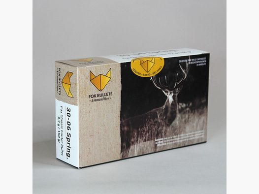 Fox Bullets Classic Hunter .30-06 Sprg. 150GR / 9,7g senza piombo 20 cartucce