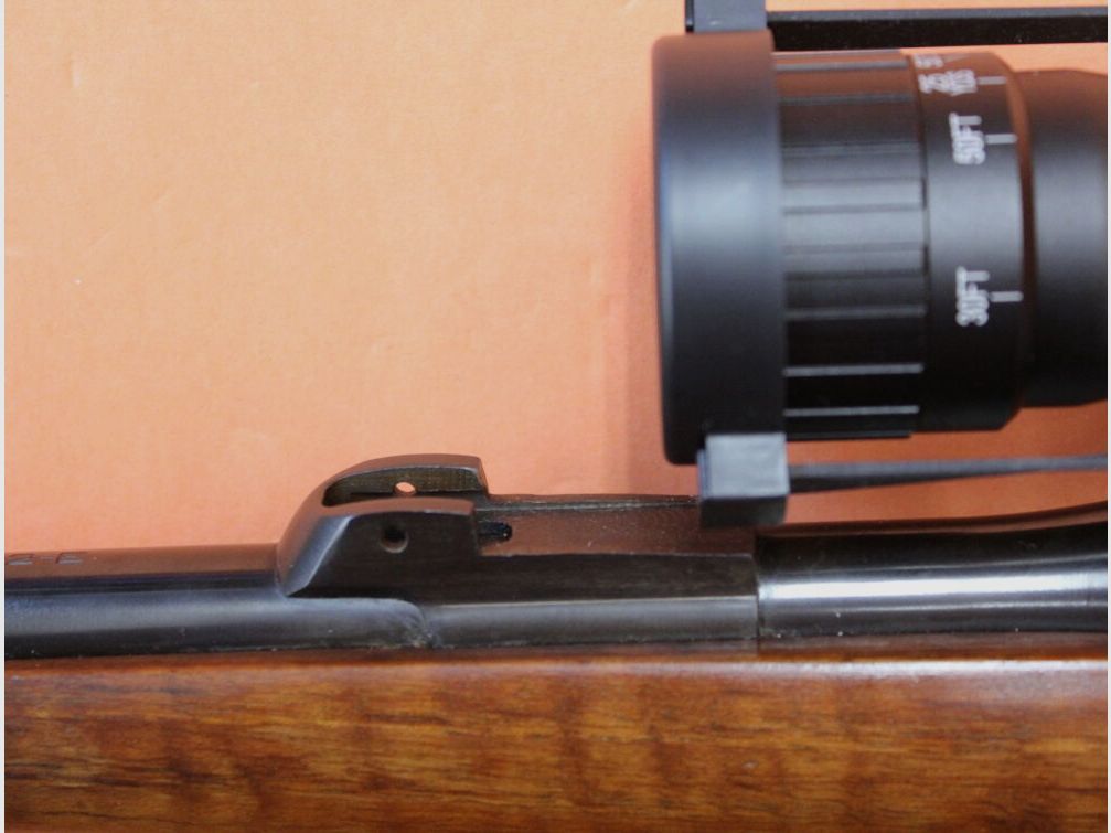Zbrojovka Brno repeating rifle .22lr Zbrojovka Brno 2-E: 63cm barrel, front sight holder with bar sight/sight protection, sliding sight missing(!), system sleeve with 11mm prism rail, wooden stock with fish skin/strap brackets, 10-shot magazine