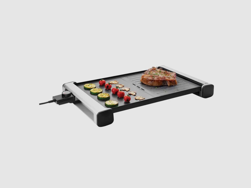 Grill Plancha 1800 W wymiary: 61 x 32,5 x 6 cm, zdjęcie 3 z 8