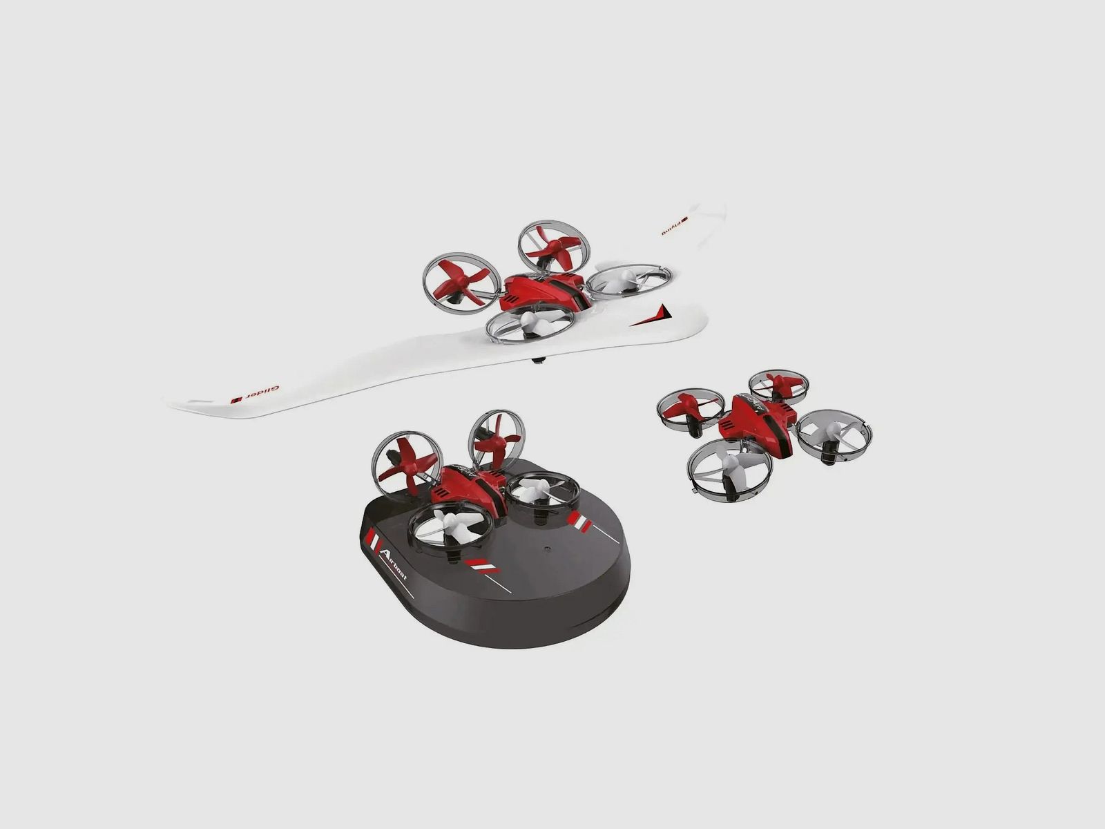 AMEWI Amewi Drone Air Genius white red