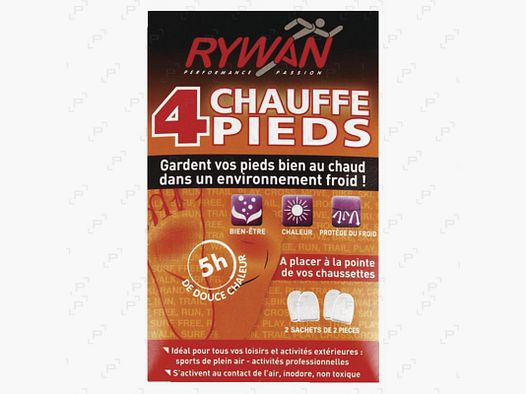 Pack de 2 paires de chauffe-pieds RIWAN