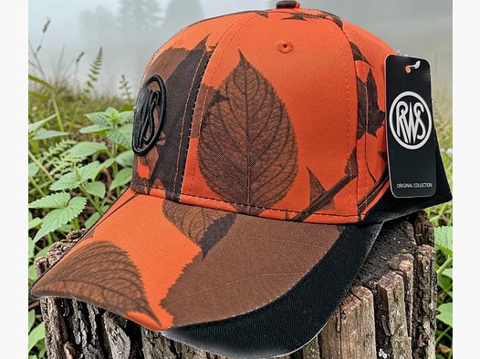 RWS CAP orange camo / schwarz