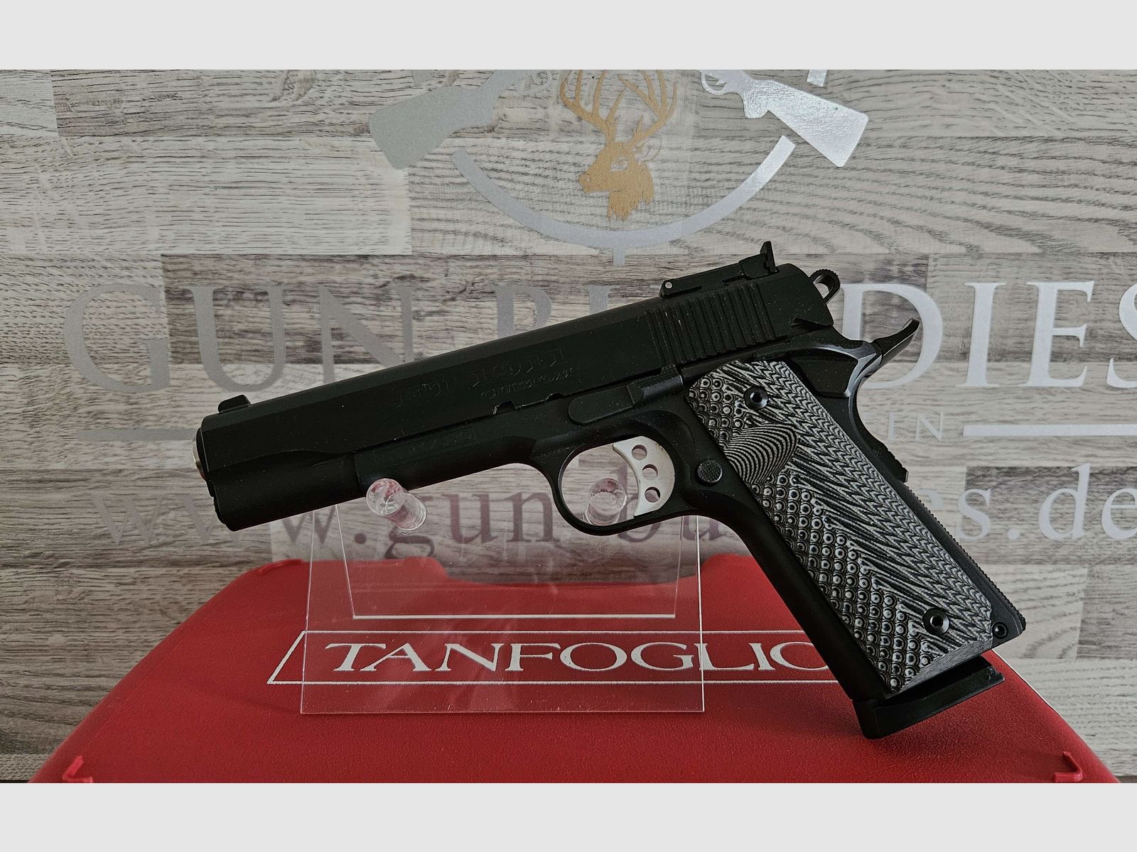Tanfoglio FT 1911 Custom Black 5" Kal. .45ACP - spedizione gratuita - merce nuova dal commercio specializzato -