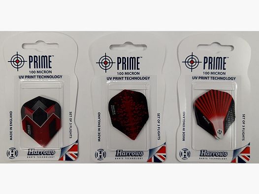Harrows-Darts-Technology Flights Prime Dart & Zubehör