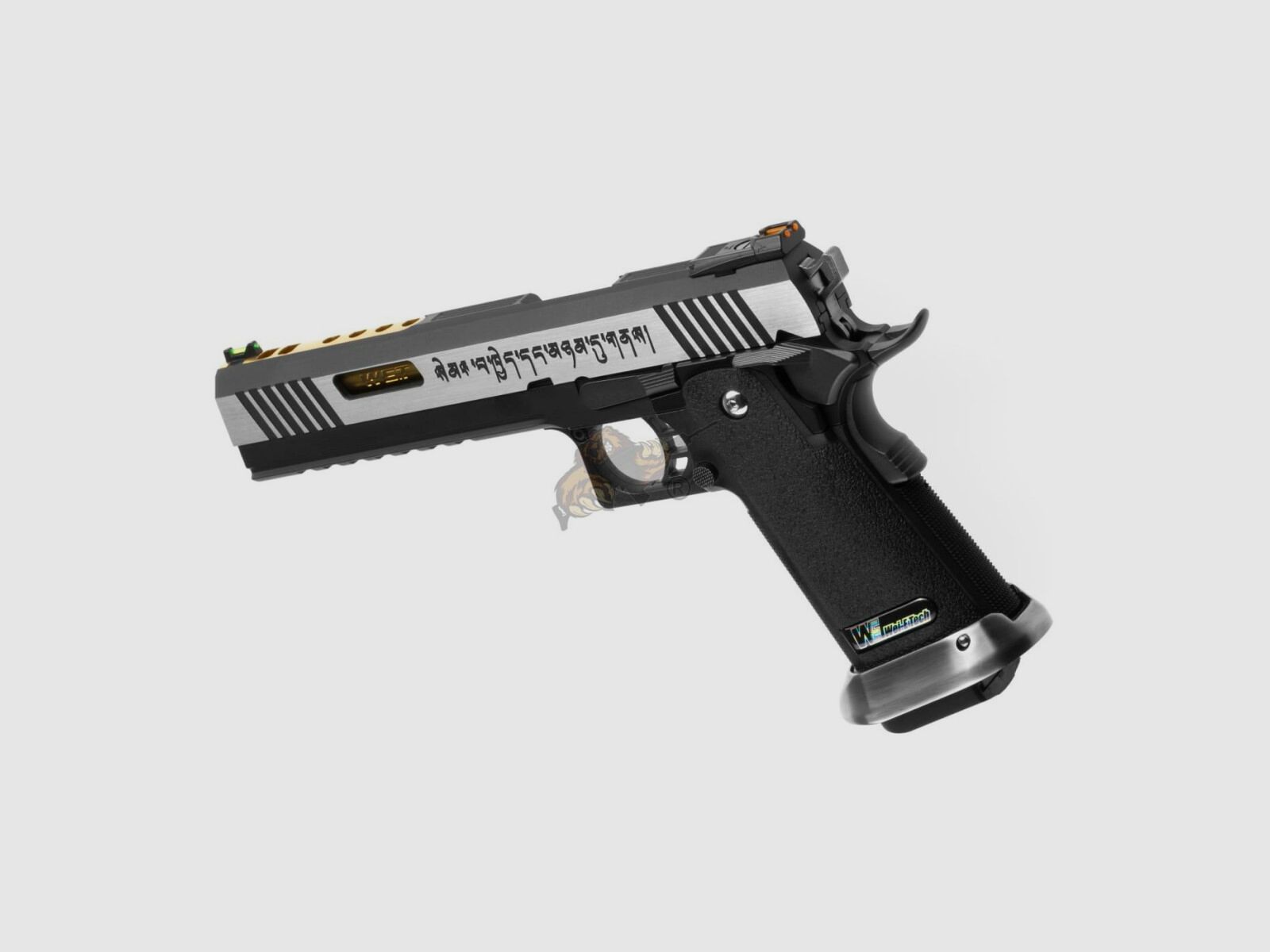 WE Hi-Capa 6 Force A Gold Barrel Full Metal GBB -F-