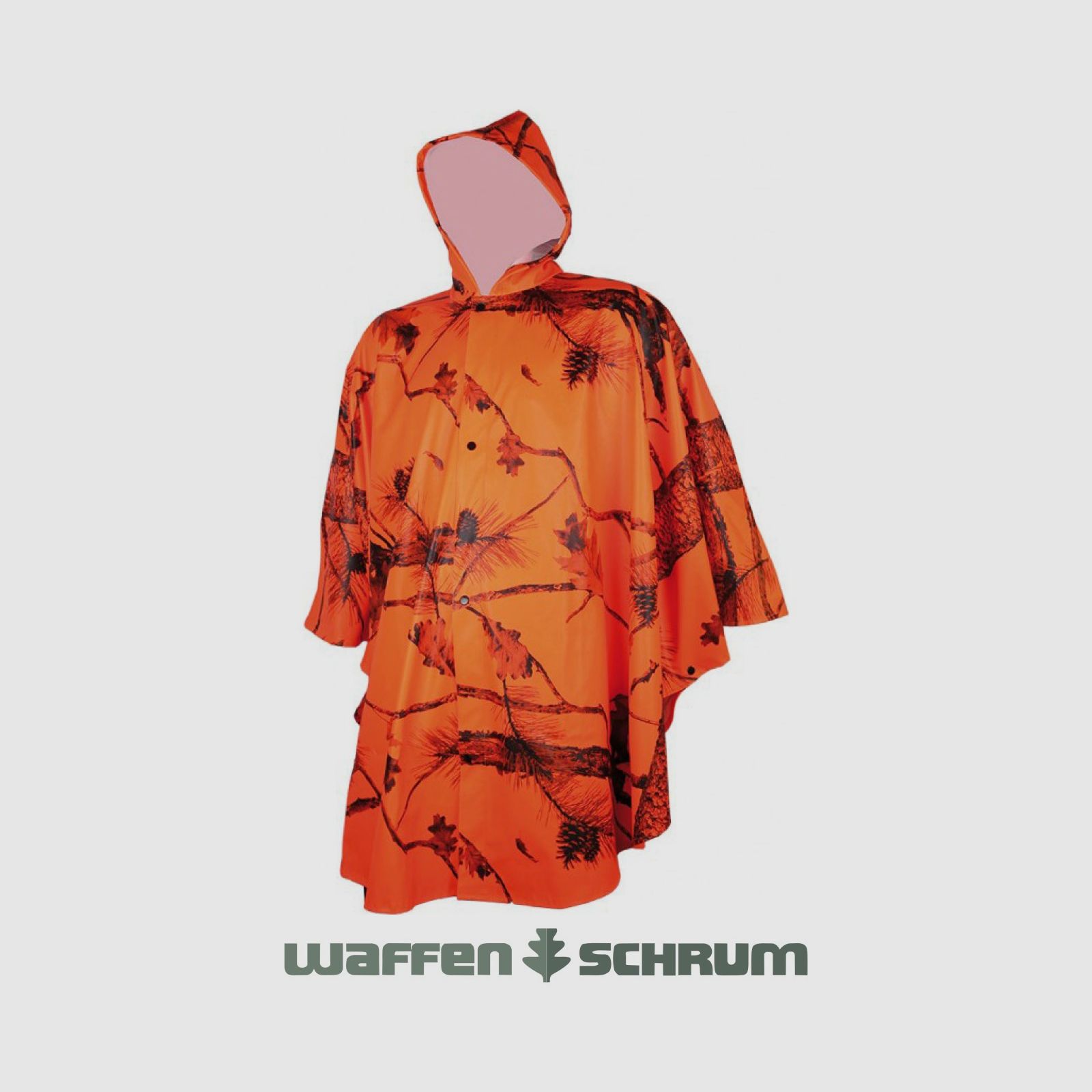 Treeland Poncho PU orange Camo