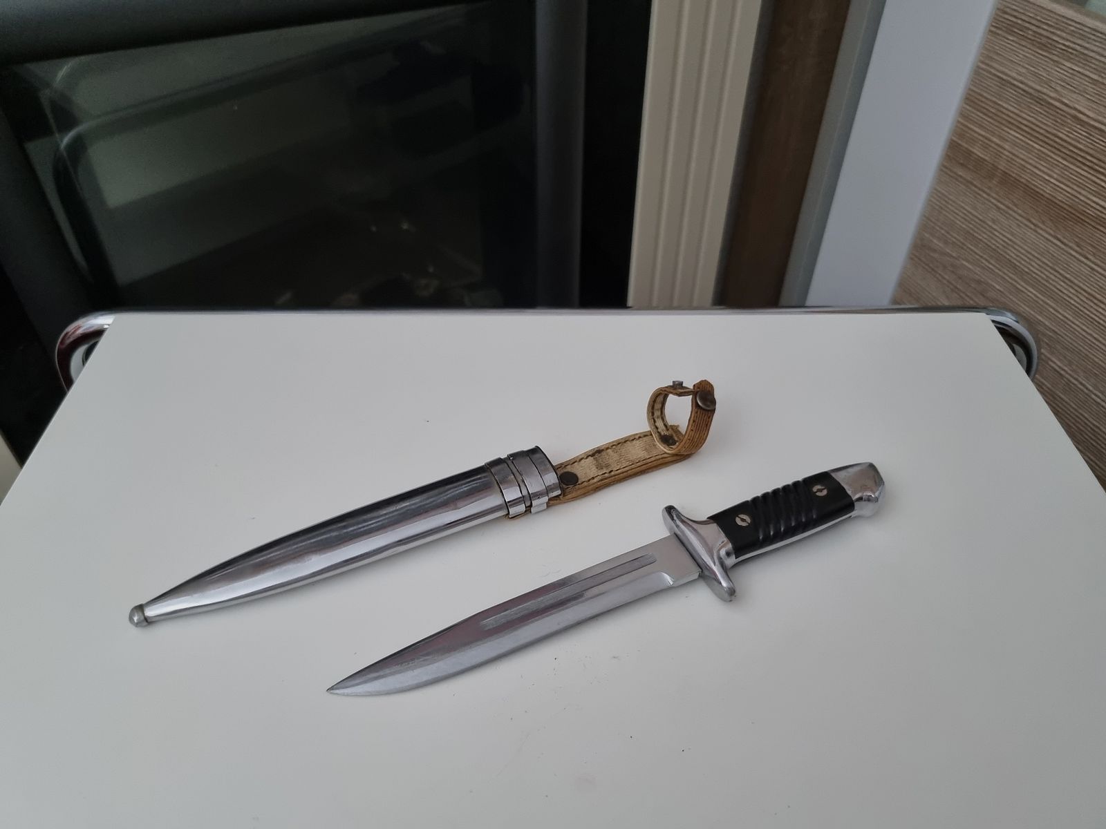 3x Bajonett, Dolch, Messer