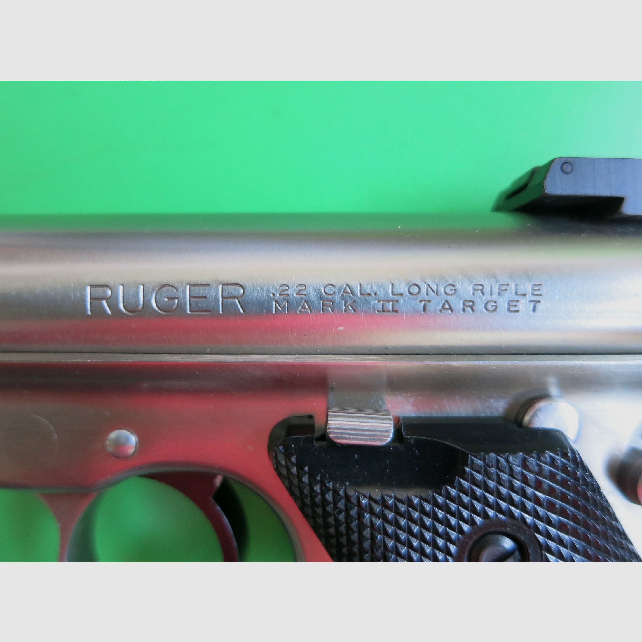 Sportpistool Ruger Mark II (MK 2) Target STS, .22 lfB, RVS (roestvrij staal)     #31