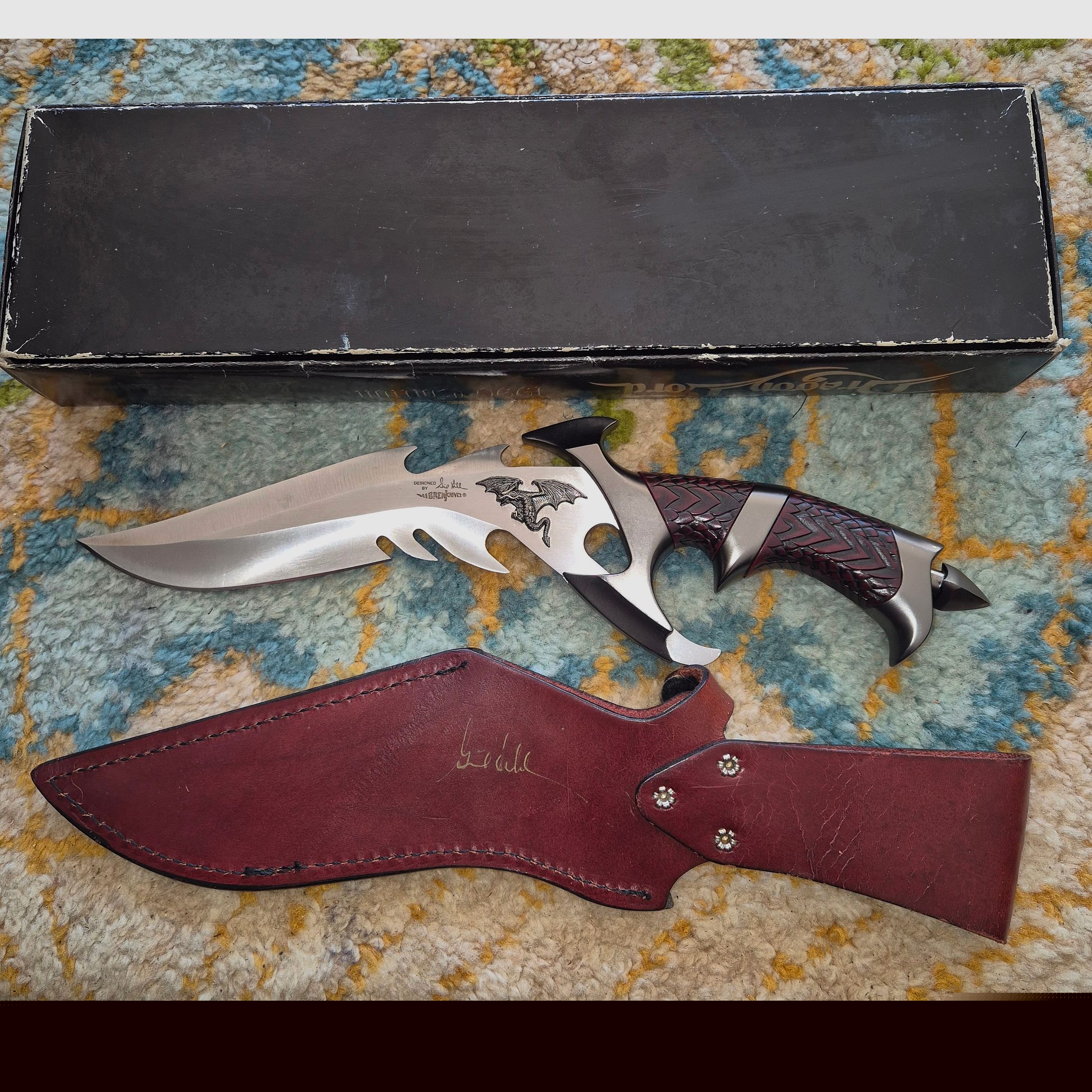 HIBBEN KNIVES COSTUM DESIGN SERIES Dragon Lord