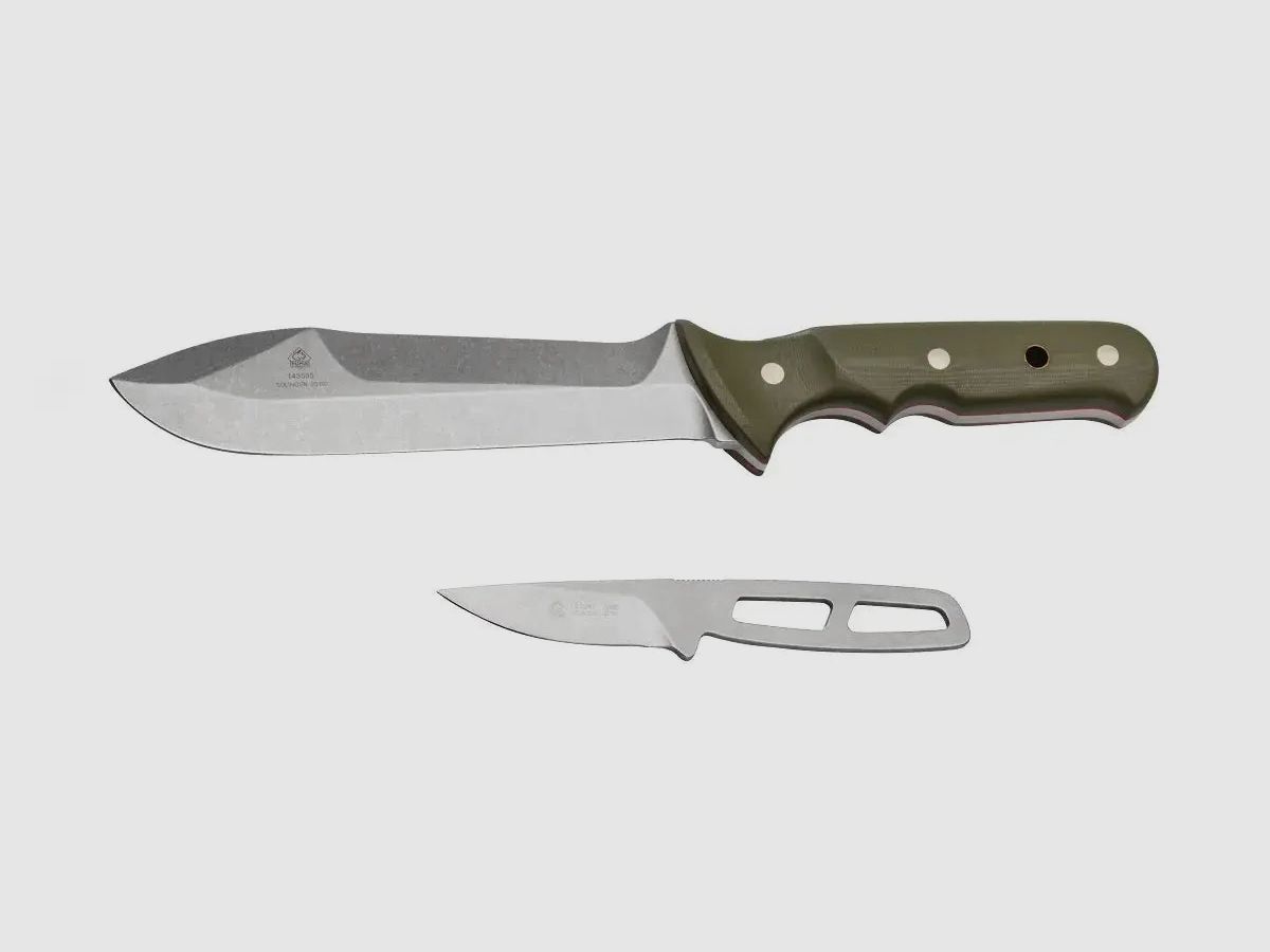PUMA hunting knife Hunt to survive Wild Boar & Boar