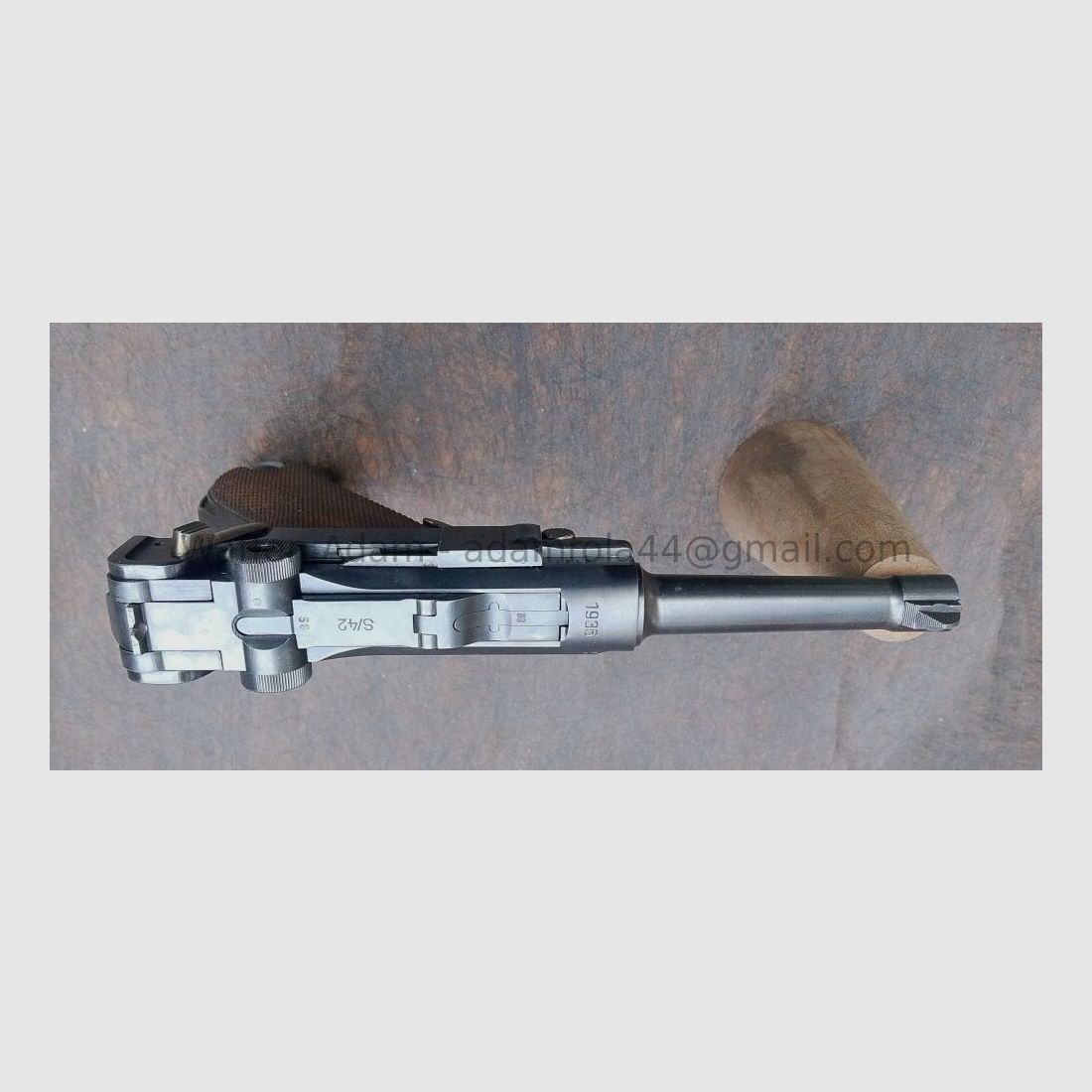 Mauser P.08, S/42 1936 valid proof, image 6 of 8