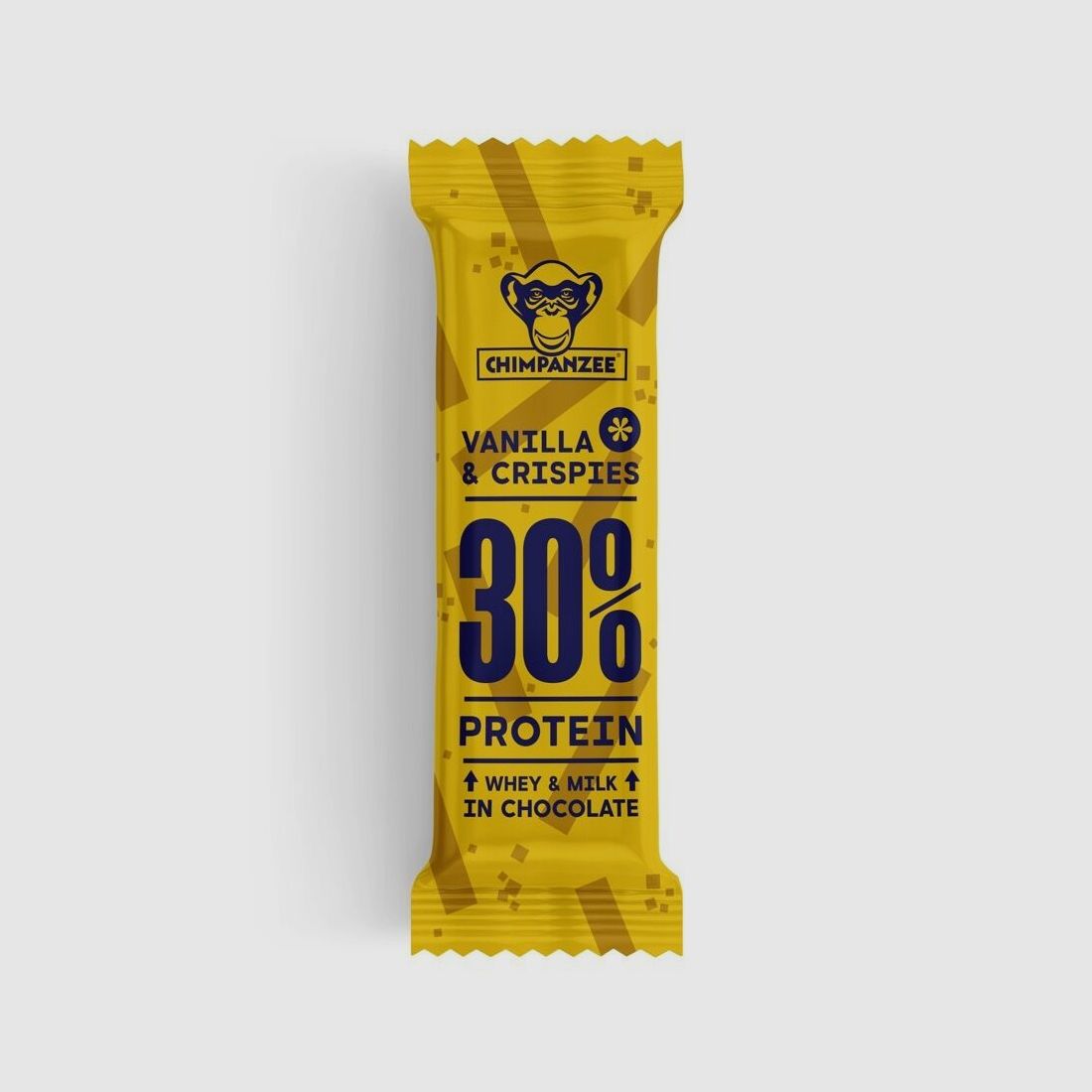 Barre protéinée Chimpanzee 30% vanille & croustillants, image 1 sur 2