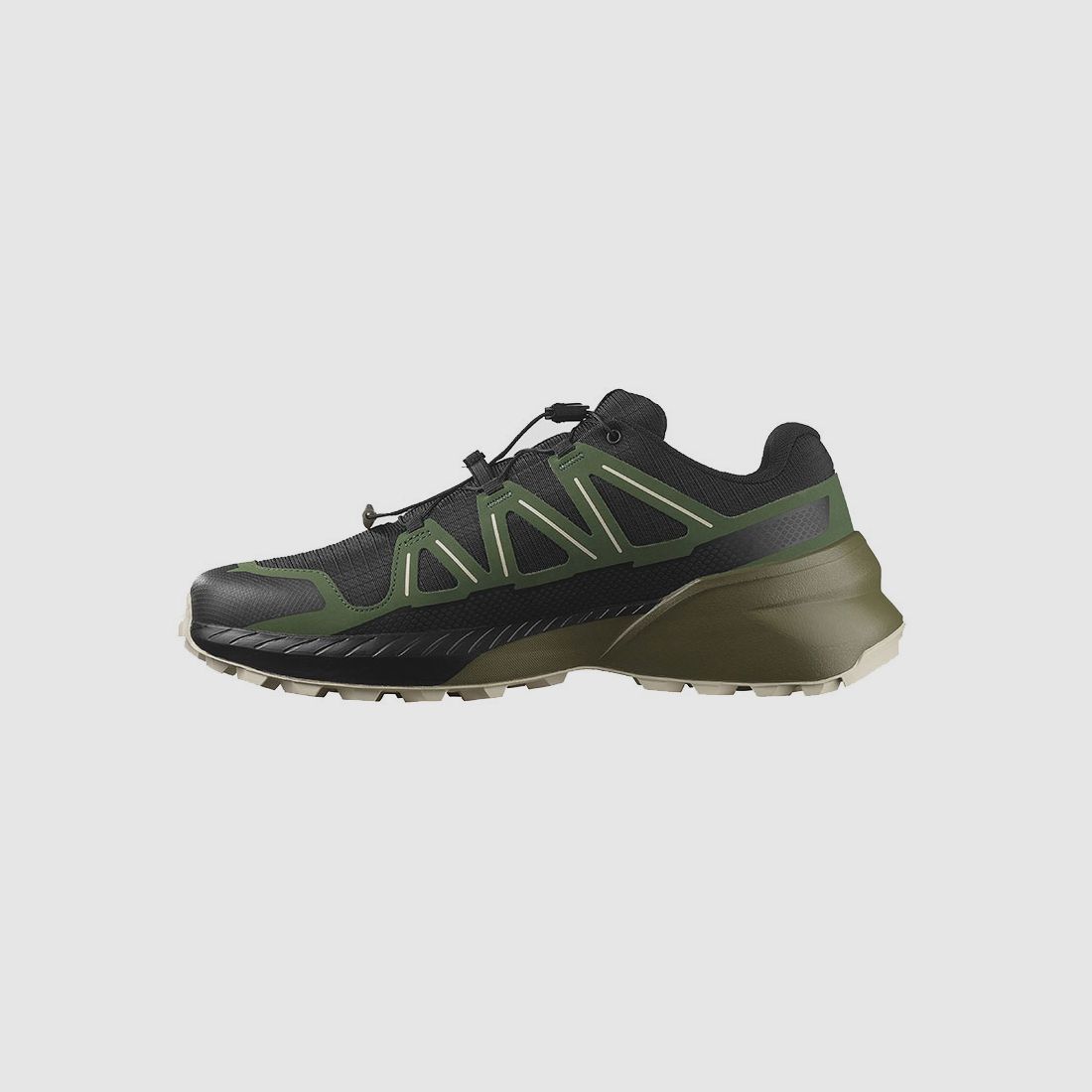SALOMON – HEREN – SPEEDCROSS PEAK Zwart / Zwart Bos / Regenachtige Dag, afbeelding 5 van 7