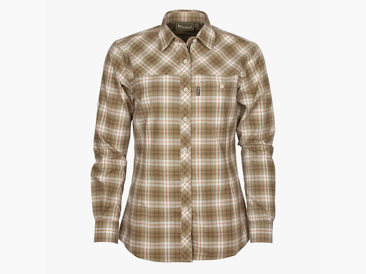 Camicia Pinewood Cumbria verde terracotta Donne