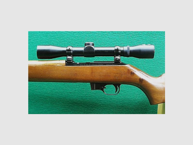 Erma Werke EM1.22, with scope