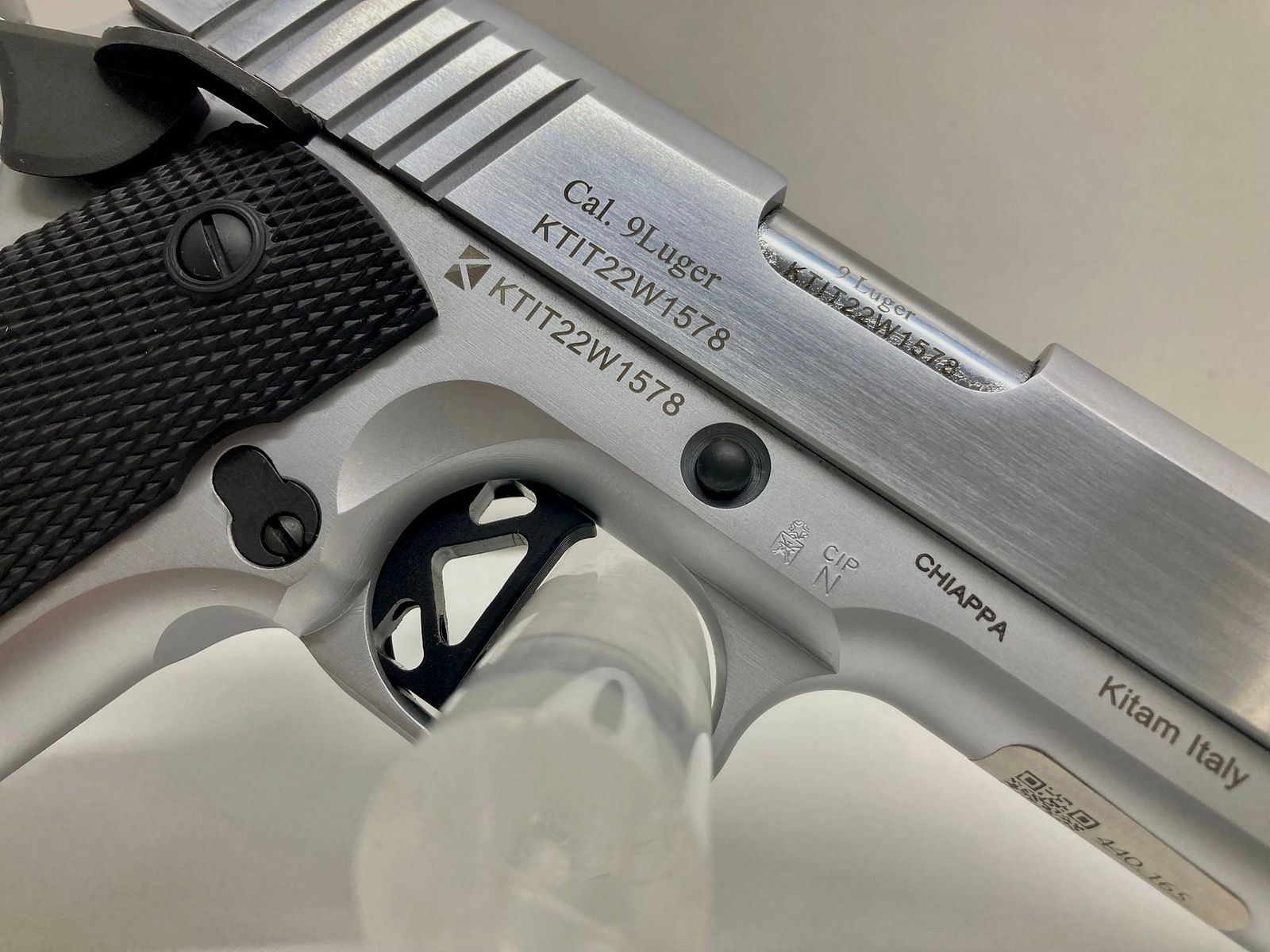 CHIAPPA 1911 Superior Chrome 5″ | 9mm Luger