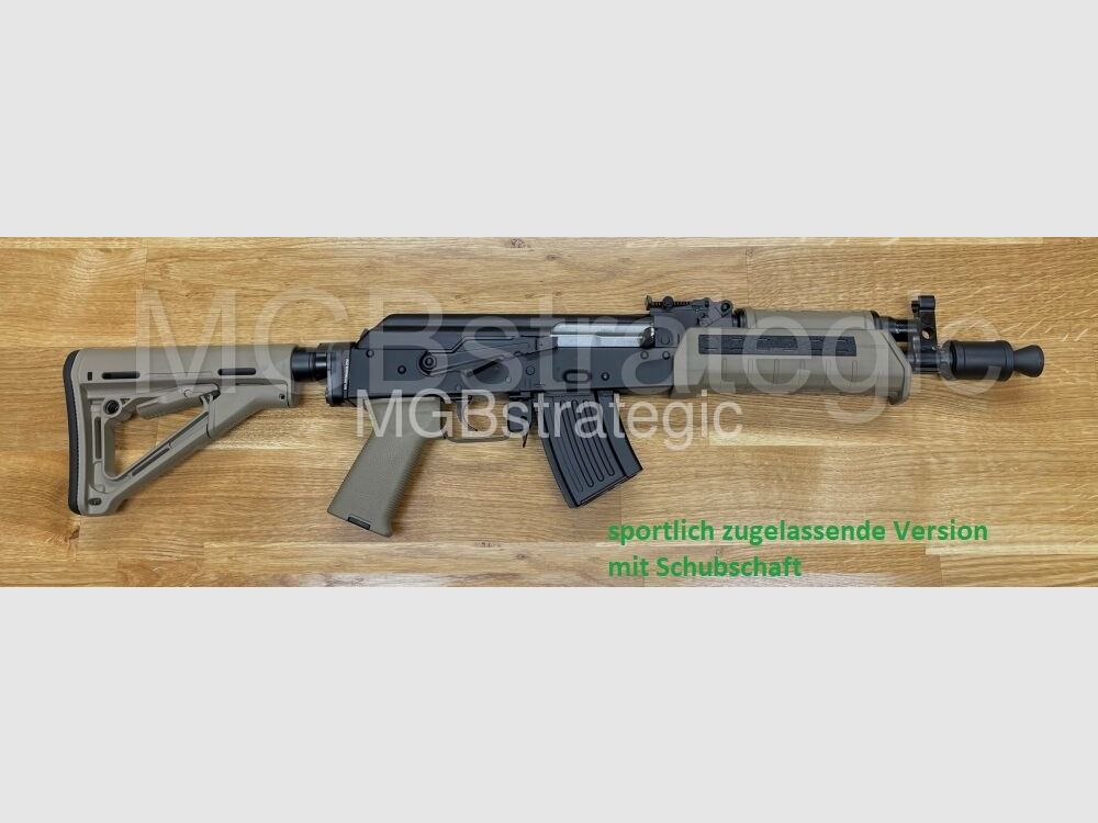 WBP Mini Jack - halbautom. Büchse .223Rem - System AKM AK47 AK74 Schichtholzschäftung - Made in Poland - MiniJack