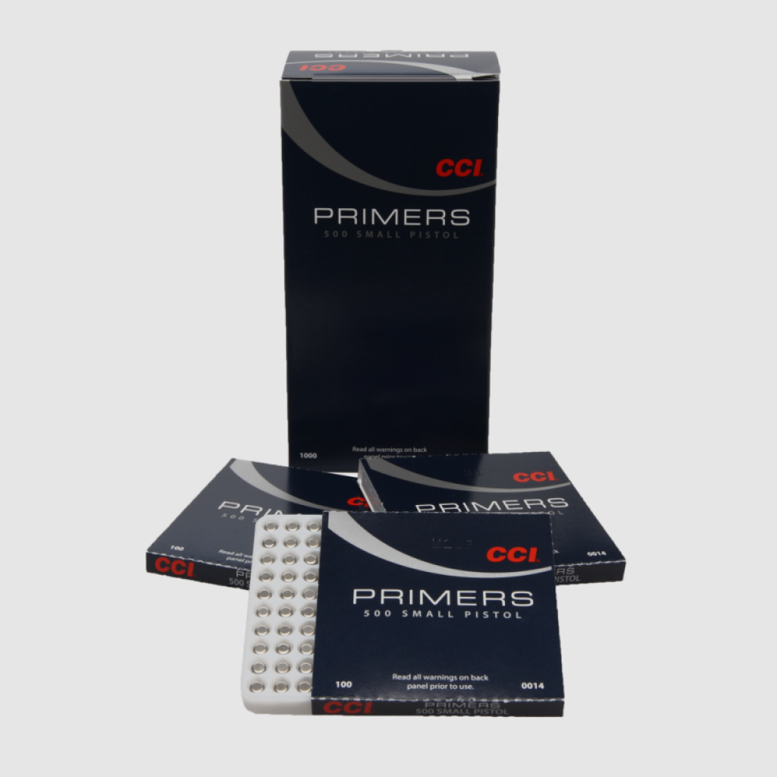 CCI 500 Small Pistol Primer VE100